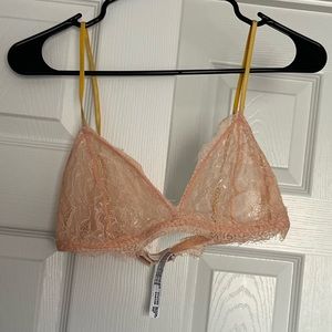 Free People Light Pink Bralette